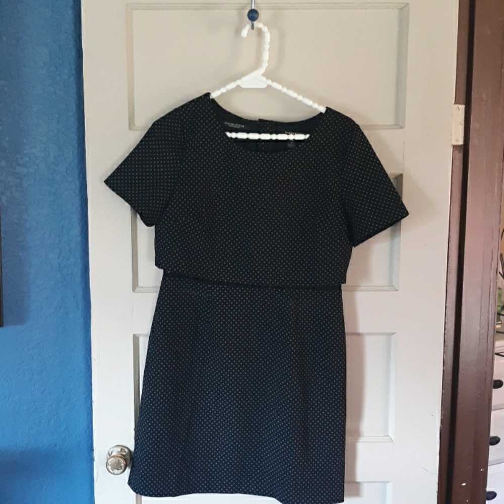 Navy blue Maison Scotch dress